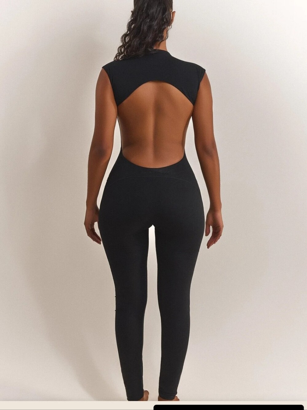 Naked Wardrobe Backless Jumpsuit